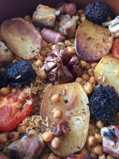 Una foto de Arroz al horno a mí manera