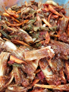 Foto resep Kimchi bahan lokal