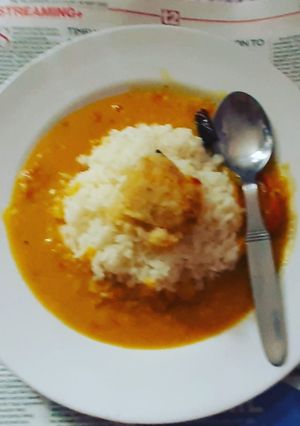 A picture of Dal rice.