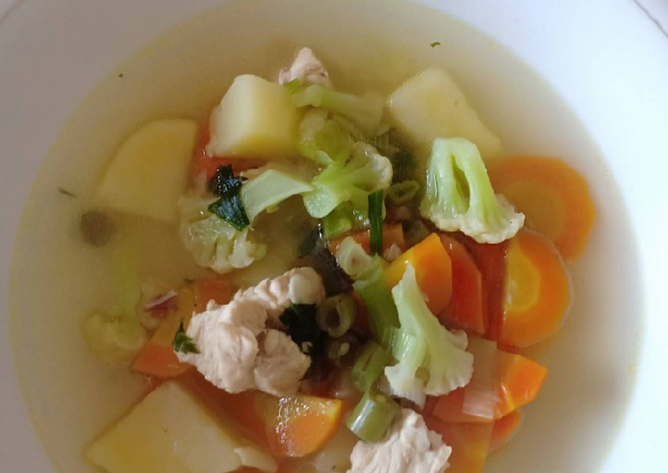 Sup Ayam Sayuran