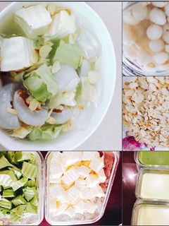 Hình của món Chè khúc bạch.
