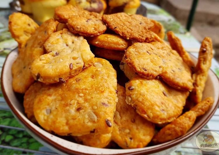 Les 5 Meilleures Recettes de Biscuits aux graines et au parmesan