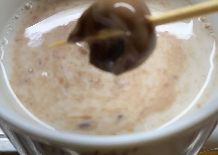 Chocolate quente com Lindt