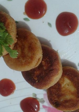A picture of Dry fruits stuffed Dahi ke kabab.