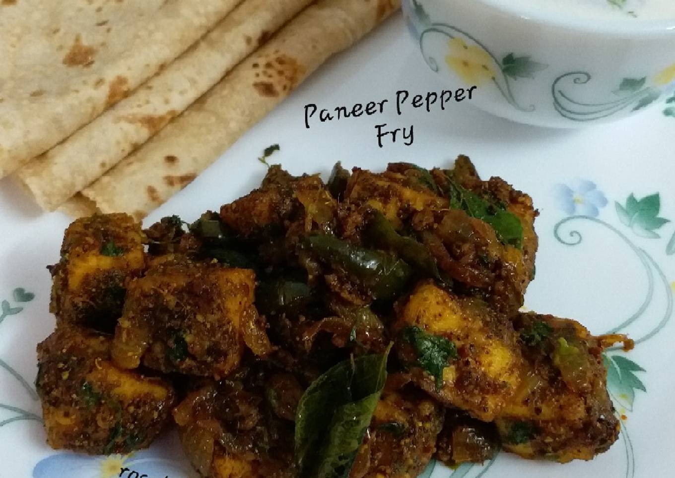 Paneer Pepper Fry