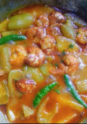 ধুন্দুল চিংড়ির ঝোল রেসিপির প্রধান ছবি