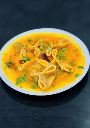 A picture of Bihari Dal Pithi.