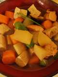 Mijoté de Légumes au Poulet "Nimono"