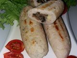 Куриные рулетики с грибами и сыром