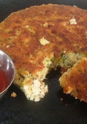 A picture of Healthy Salty Veg Cake.