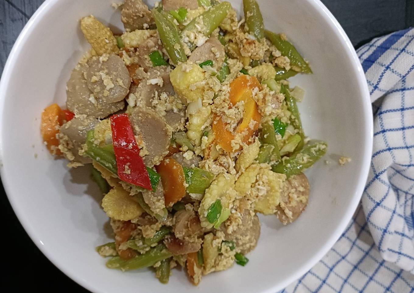 Capcay goreng ala Mamaci