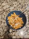 Orange Goat Cheese Pasta