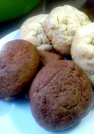 Una foto de Galletas de vainilla y chocolate