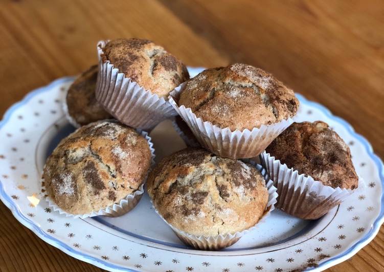 Recipe of Super Quick Homemade Apple &amp; Cinnamon Muffins