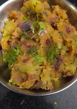 A picture of Ratalu Sabji.