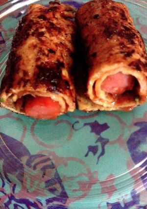 Foto resep Telur panggang /telur dadar panggang