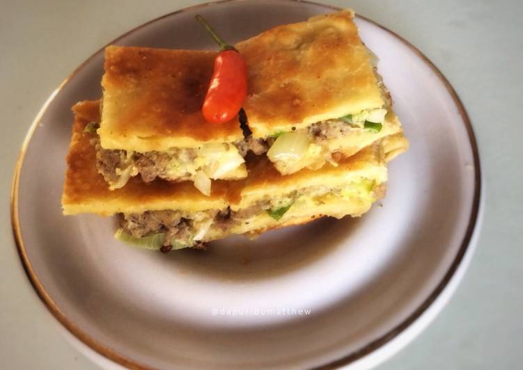 Martabak Telor homemade