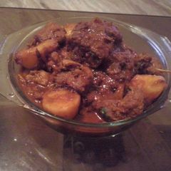A picture of Mutton Korma curry.