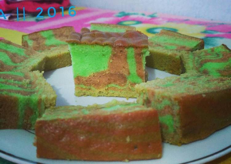 Resep Marble Cake Jadul Pak Sahak, Enak Banget