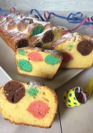 Foto di Plum-cake a pois