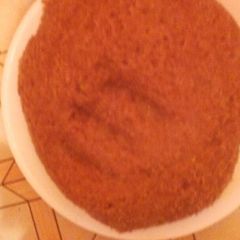 A picture of Sorghum mixed with cassava flour ugali.