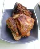 Braaied chicken