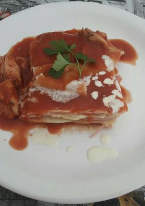 Una foto de Lasagna fácil