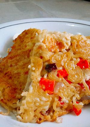 Foto resep Kornet mie telur