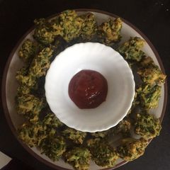 A picture of Spinach Pakora.