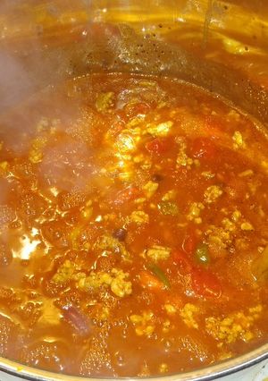 A picture of My Award-Winning Chili 🙂❤🔥.