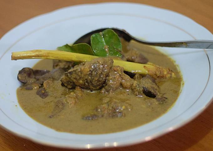 Wajib coba! Resep buat Rendang Ati Ayam dijamin lezat