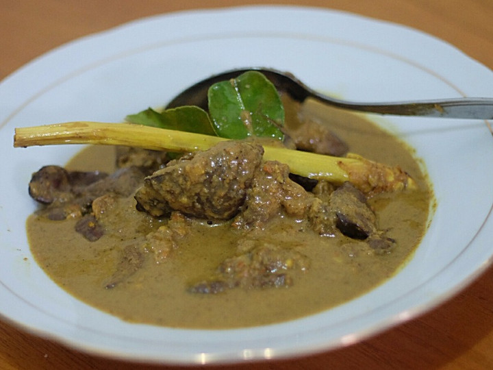 Wajib coba! Resep buat Rendang Ati Ayam dijamin lezat