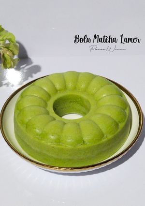 Foto resep 854. Bolu Matcha lumer