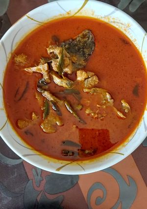 A picture of Fish curry.