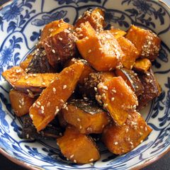 A picture of Pumpkin ‘Goma-ae’.