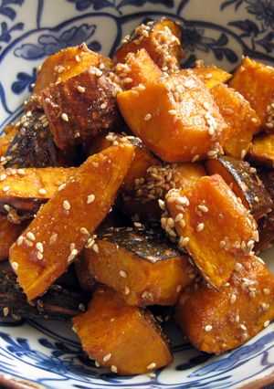 A picture of Pumpkin ‘Goma-ae’.