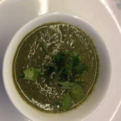 A picture of Coriander chutney.