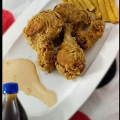 Crispy spicy Chicken broast A picture of Crispy spicy Chicken broast.