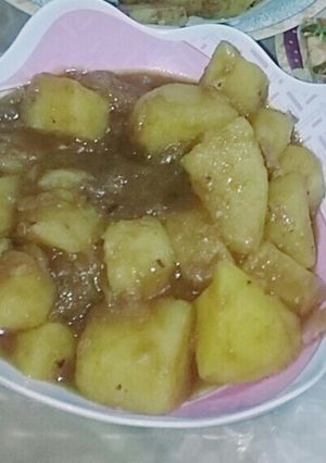 صورة لوصفة بطاطا ابو حمر