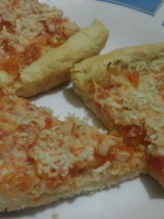 Foto resep Pizza homemade saos ayam