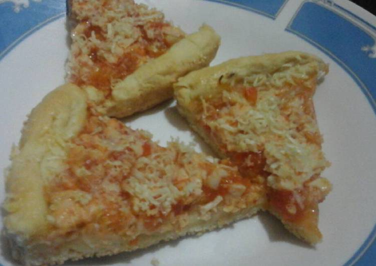 Pizza homemade saos ayam