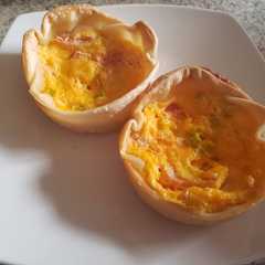 Una foto de Mini quiche