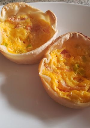Una foto de Mini quiche