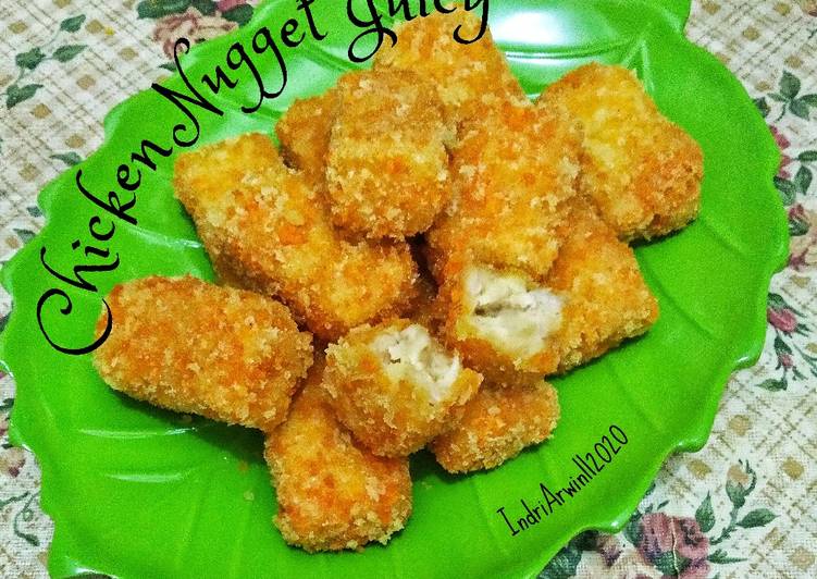 Bahan meracik Chicken Nugget Juicy yang Sempurna