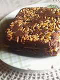 Turrón de avena con dulce de leche