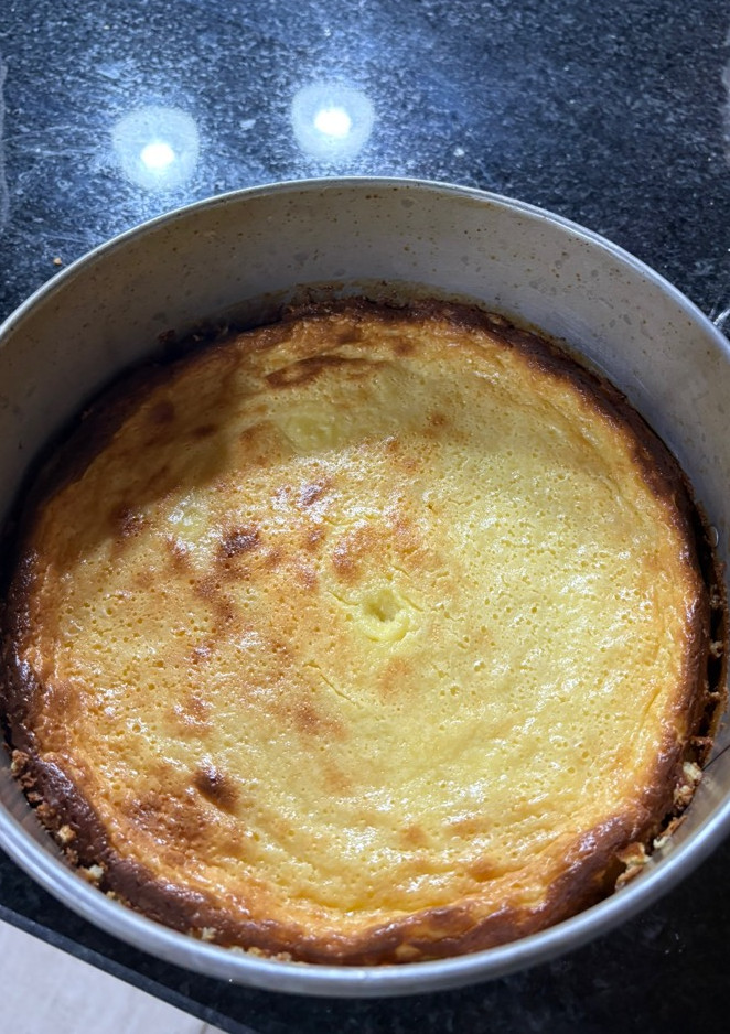 Una foto de Tarta vasca de queso