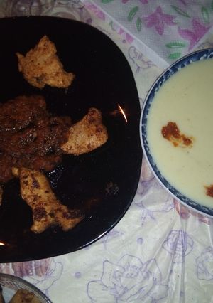صورة لوصفة بطاطا بيري مع دجاج ماريني