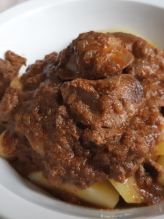 Csirkemáj pörkölt recept fotója