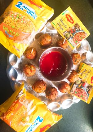 A picture of Maggi poppers.