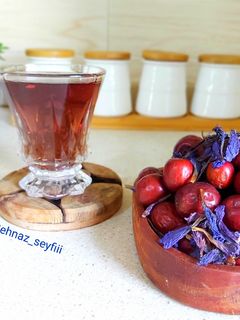 عکسی از دستور 🫖دمنوش گل گاو زبان🌱 و عناب